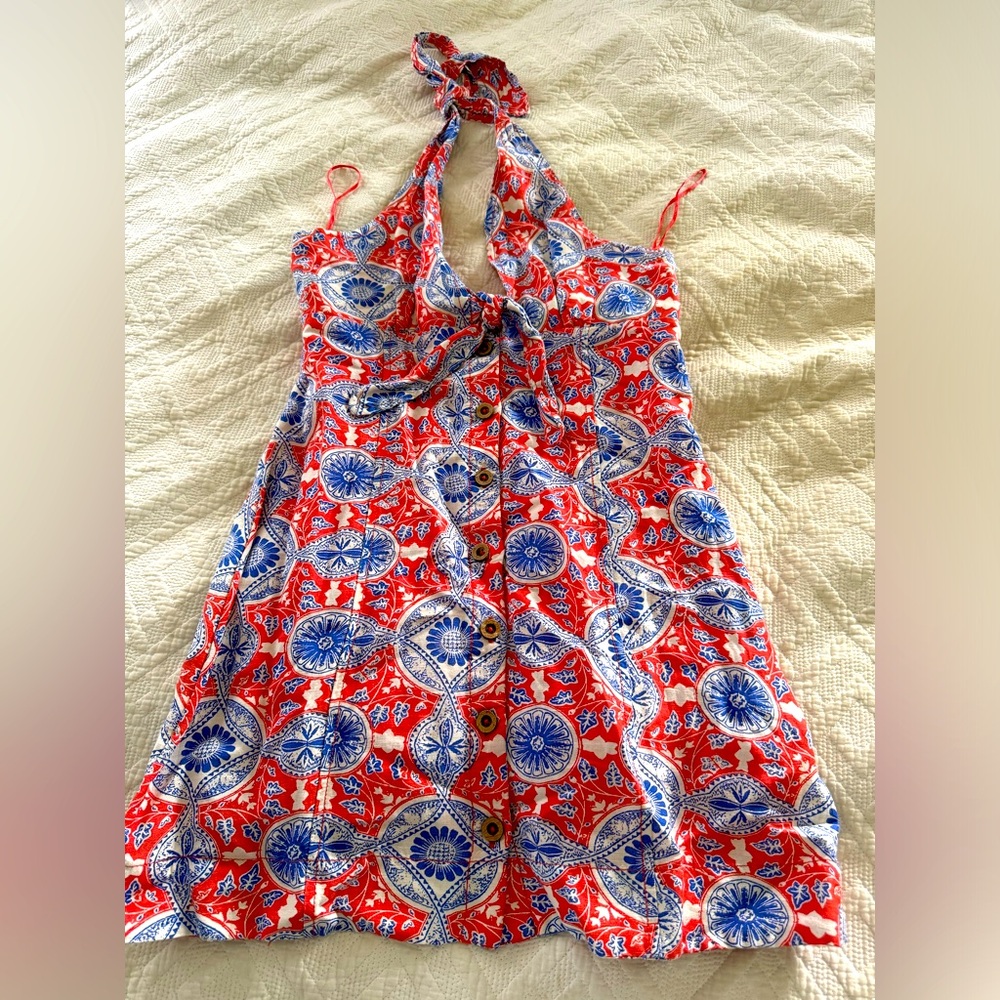 Maeve Halter Mini dress